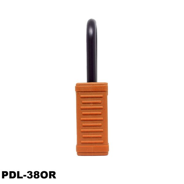 Candado aislado de seguridad, color naranja - LM.PDL-38OR011 - Imagen 3