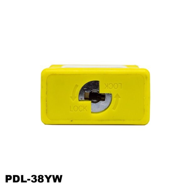Candado no aislado de seguridad, 1 1/2", color amarillo - LM.PDL-38YW102 - Imagen 2