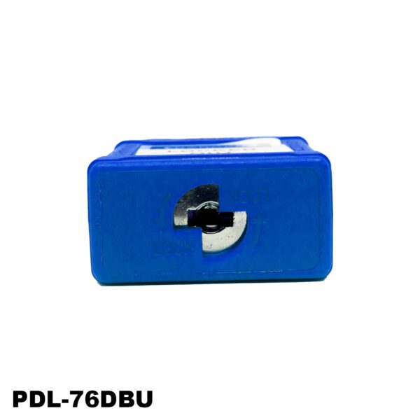 Candado aislado de seguridad, 3", color azul oscuro - LM.PDL-76DBU004 - Imagen 2