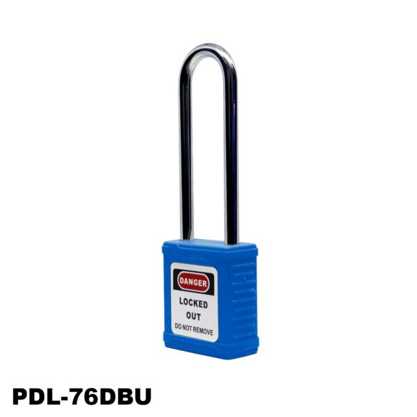 Candado no aislado de seguridad , color azul oscuro - LM.PDL-76DBU102 - Imagen 3