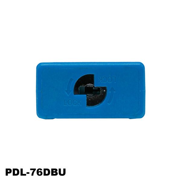 Candado no aislado de seguridad , color azul oscuro - LM.PDL-76DBU102 - Imagen 4