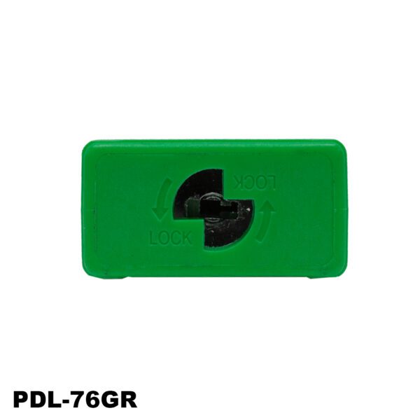 Candado no aislado de seguridad, 3", color verde - LM.PDL-76GR103 - Imagen 2