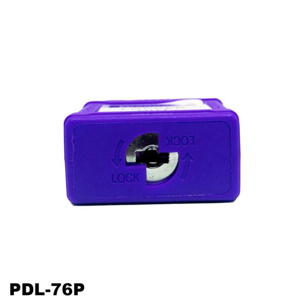 Candado aislado de seguridad, color morado - LM.PDL-76P007 - Imagen 2