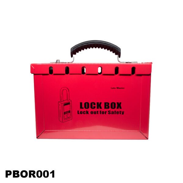 LM.PB0RD001 Maletín de bloqueo de seguridad de acero portátil