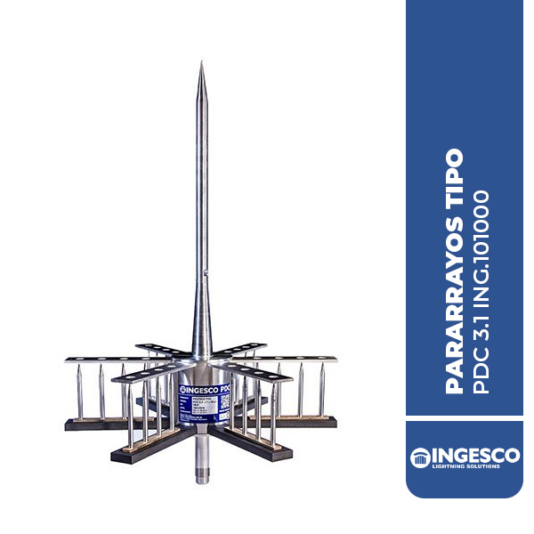 PARARRAYOS TIPO PDC 3.1 ING.101000
