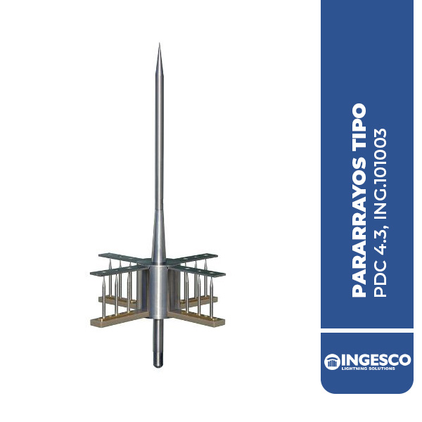 PARARRAYOS TIPO PDC 4.3,  ING.101003
