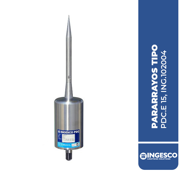 PARARRAYOS TIPO PDC.E 15, ING.102004