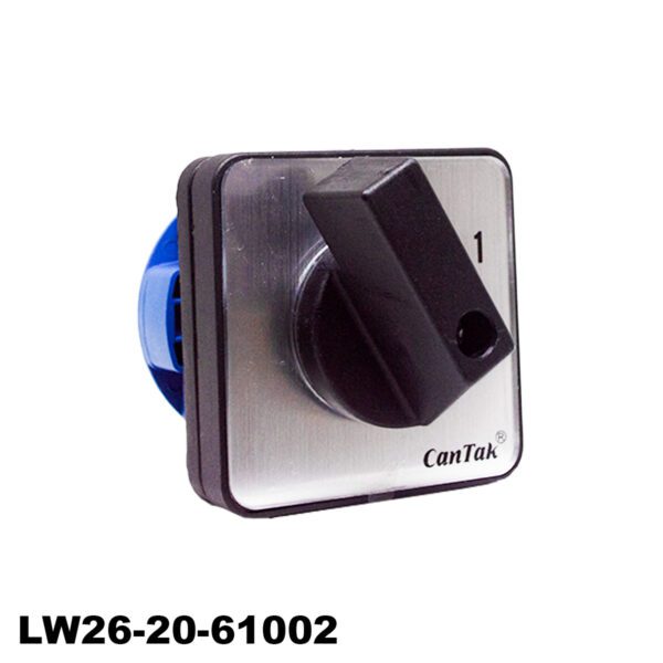 Interruptor Rotativo 0-1, 20A, (48X48MM) LW26-20-61002
