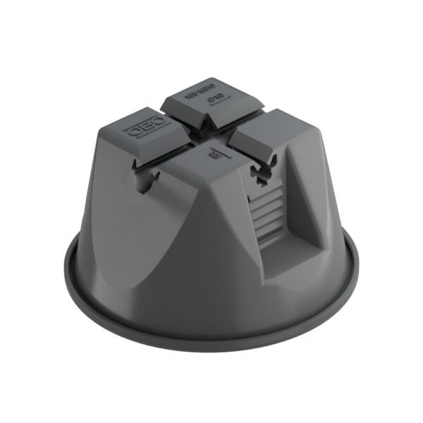 SOPORTE DE POLIETILENO PARA HORMIGON, SUPERFICIE PLANA, Ø8 mm ING.800168