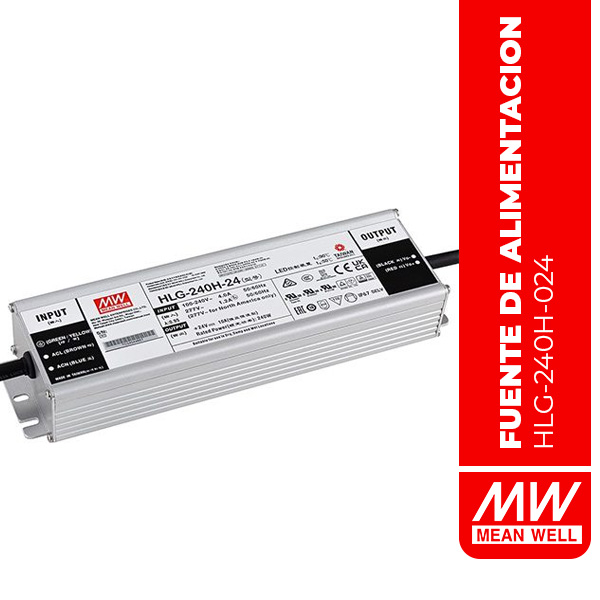 HLG-240H-024 - Fuente de alimentación HLG