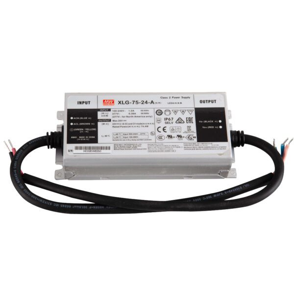 XLG-75-24-A LED DE SUMINISTROS DE ENERGÍA (LED DRIVER) 75W 24V CP IP167