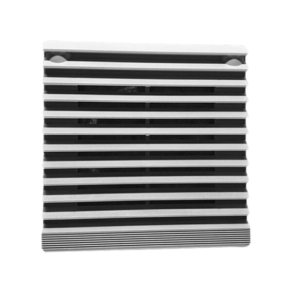 Ventilador c/ rejilla y filtro para tablero, 204x204mm 119M3/H 220VAC
