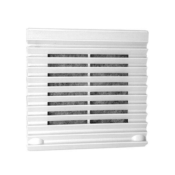 Rejilla de ventilación c/ filtro para tablero, 255X255MM
