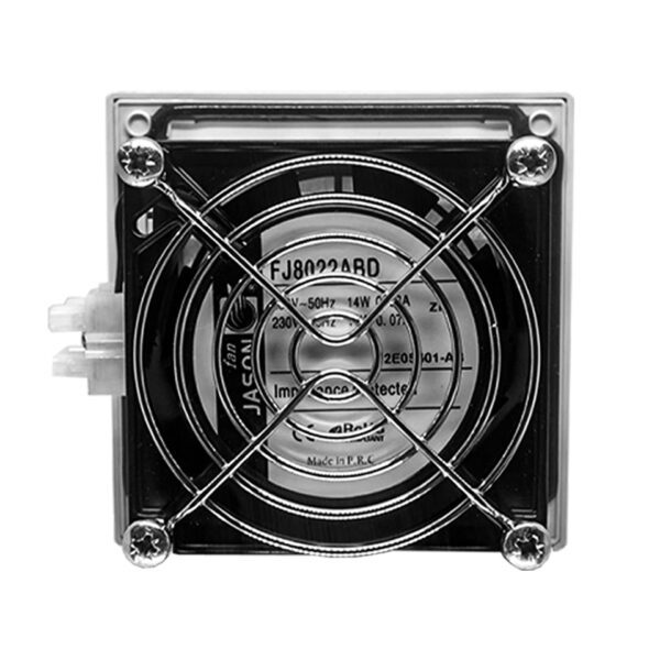 Ventilador c/ rejilla y filtro para tablero 255x255mm 320M3/H 220VAC - Imagen 2
