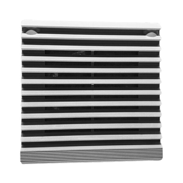 Ventilador c/ rejilla y filtro para tablero, 324x324mm 707M3/H 220VAC