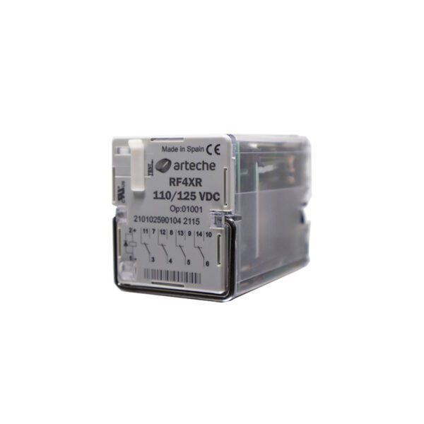 Relé Extrarapido de 5.5 ms RF-4XR,110/ 125 VDC, OP01000