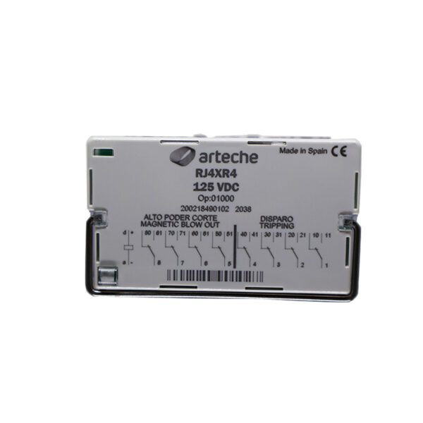 Relé extra rápido 125 VDC, RJ-4XR4-125VDC, OP01000 - Imagen 3
