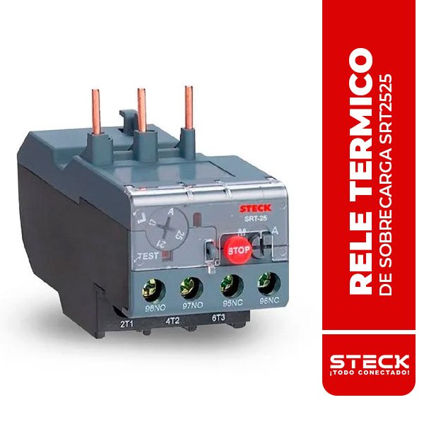STECK.SRT2525 RELE DE SOBRECARGA TERMICO 17 - 25A