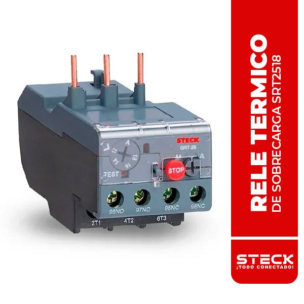 STECK.SRT2518 RELE DE SOBRECARGA TERMICO 12- 18A