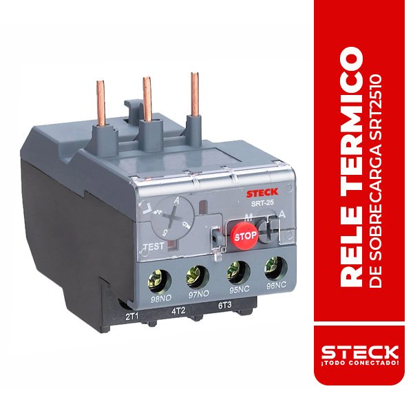 SRT2510 RELE DE SOBRECARGA TERMICO 7-10A 1Na+1Nc
