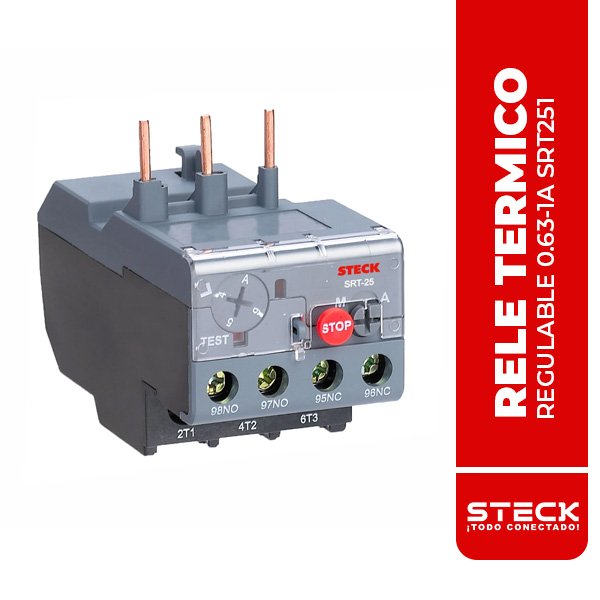 SRT251 RELE DE SOBRECARGA TERMICO 0.63 - 1A