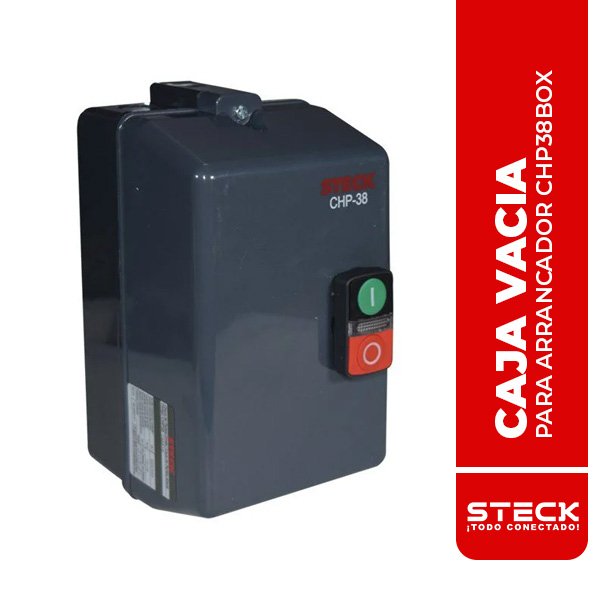 CHP38BOX Caja Vacia Para Arrancador Chp38 230V Sk1(9 - 32A) Plastico