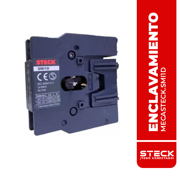 SMI1D ENCLAVAMIENTO MECANICO PARA CONTACTOR STECK 9-32 Amp SMI1D