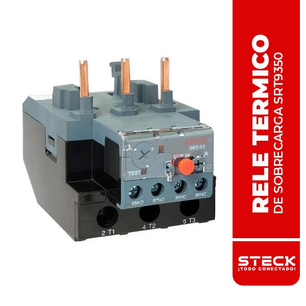 STECK.SRT9350 RELE DE SOBRECARGA TERMICO 37 - 50A