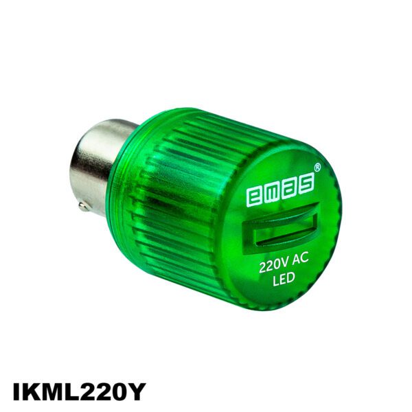 LED VERDE PARA BALIZA EMAS 220V AC/DC (IKML024Y)