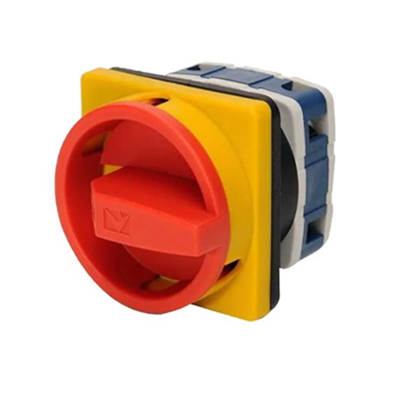 INTERRUPTOR PAKO 48*48 DE SEGURIDAD 90° BIFASICO (0-1) 16A ON-OFF, (PSA016AK241E)
