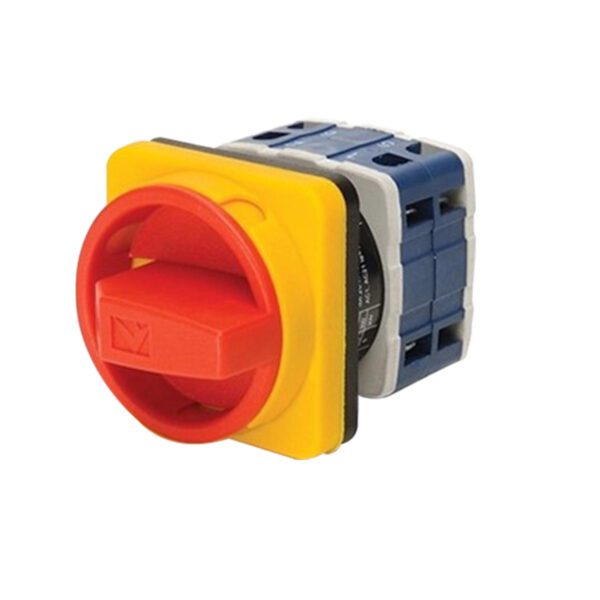 INTERRUPTOR PAKO  40A ON-OFF TRIFASICO (0-1) 90° SEGURIDAD 64*64, (PSA040AK341E)