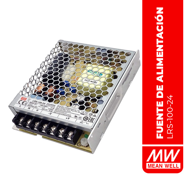 LRS-100-24 FUENTE DE ALIMENTACIÓN CONMUTADA 108W 24V 4.5A