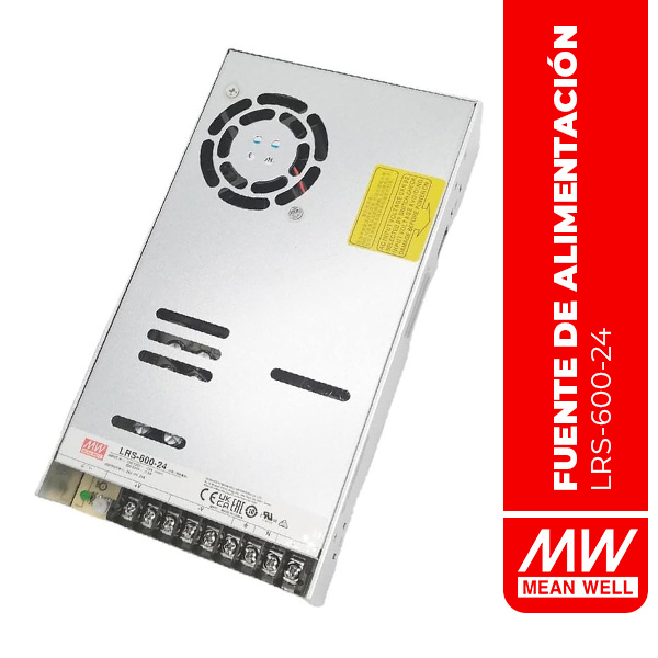 FUENTE DE ALIMENTACION 600W 24V 25A - LRS-600-24