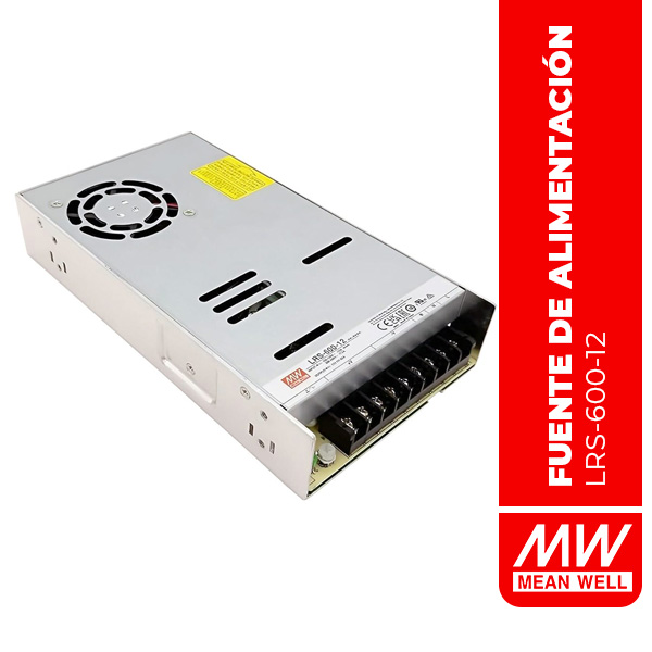 LRS-600-12 FUENTE DE ALIMENTACIÓN 600W 12V 50A