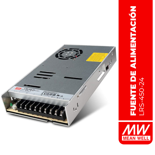 FUENTE DE ALIMENTACIÓN CONMUTADA 451.2W 24V 18.8A - LRS-450-24