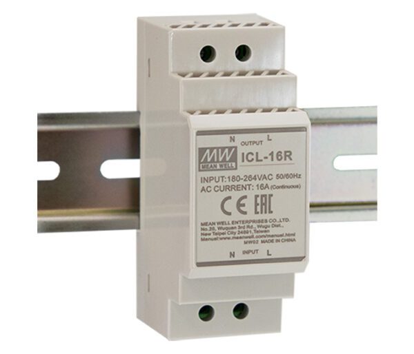 LIMITADOR DE CORRIENTE DE ENTRADA 16A Current Limiter DIN Rail Mnt - ICL-16R