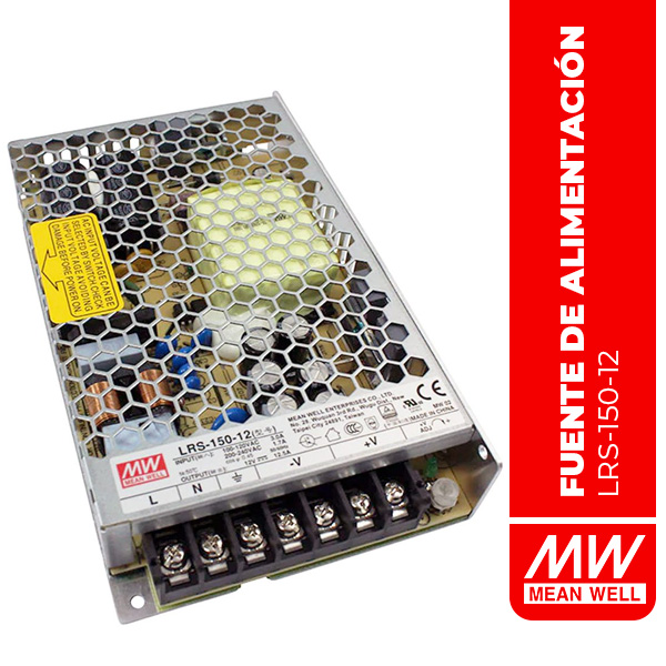 LRS-150-12 FUENTE DE ALIMENTACIÓN 108W 24V 4.5A