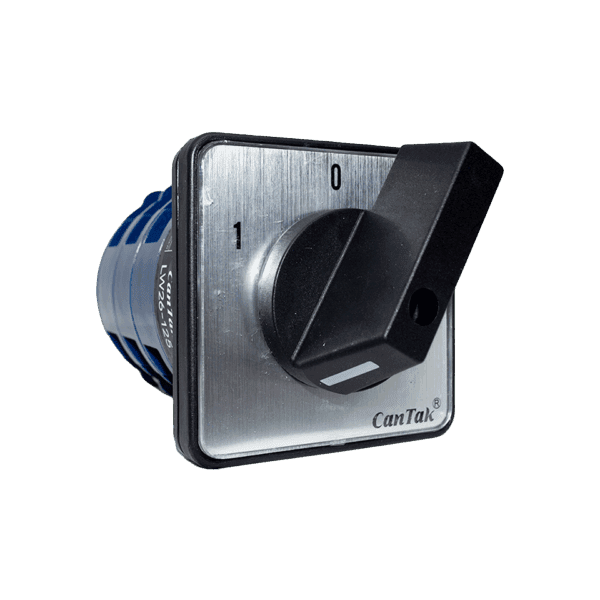 Interruptor rotativo 1-0-2 3P (88X88MM) 25A CTK.LW26-25-61027