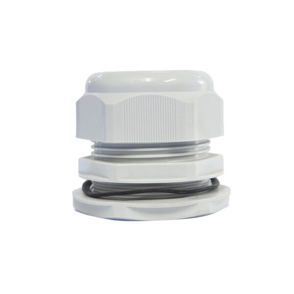 PRENSAESTOPA MILIMETRICA, M40X1.5MM PARA CABLE Ø40, COLOR BLANCO