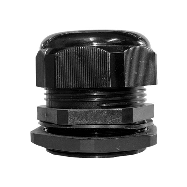 PRENSAESTOPA MILIMETRICA, M50X1.5MM PARA CABLE Ø50, COLOR NEGRO