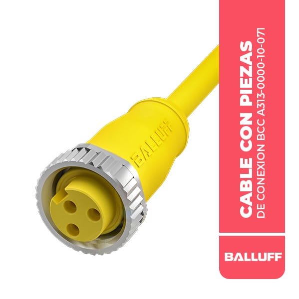CABLE CON PIEZAS DE CONEXION BCC A313-0000-10-071-VX43W6-050