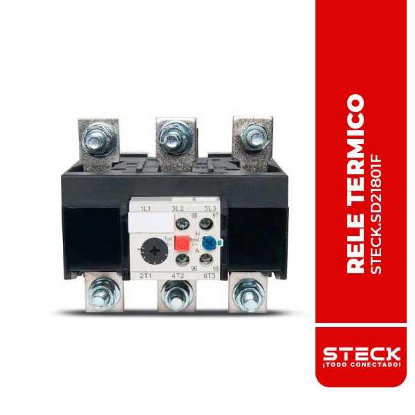 STECK.SD21801F RELÉ TÉRMICO 120-150 FRAME 180, SD2115-150A, STECK