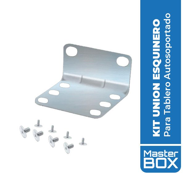 Kit De Union Esquinero Para Tablero Autosoportado