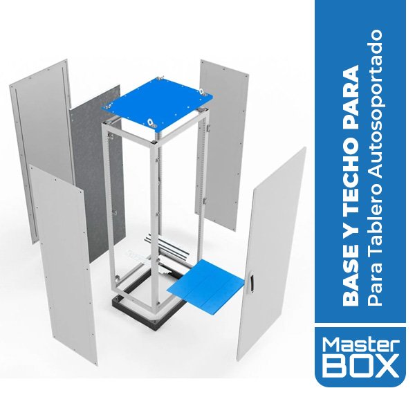 Base Y Techo Para Tablero Autosoportado 800X800