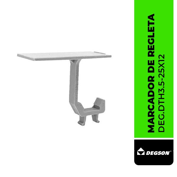 DEG.DTH3.5-25X12	MARCADOR DE REGLETA PARA BORNERAS DS 2.5/4, DTH3.5-25x12, DEGSON