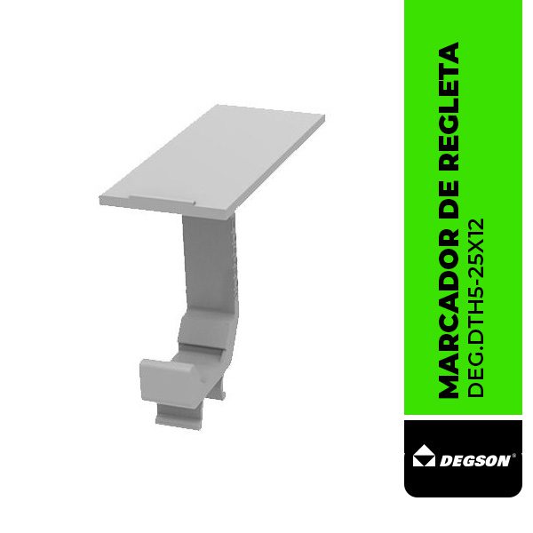 DEG.DTH5-25X12 MARCADOR DE REGLETA PARA BORNERAS DS 6/10/16, DTH5-25x12, DEGSON