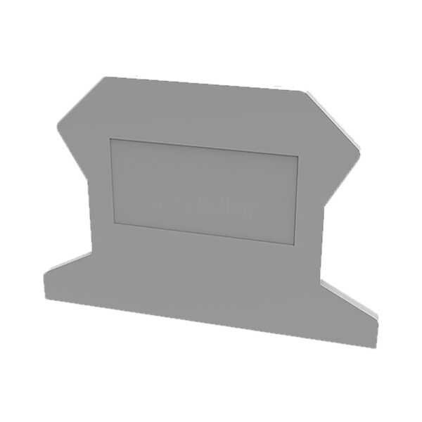DEG.D-PC1.5 TAPA FINAL D-PC1.5 PARA BORNE PC1.5, GRIS, DEGSON