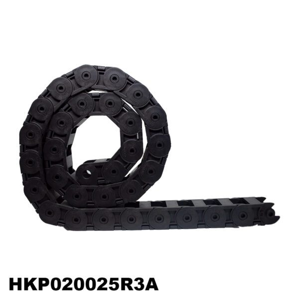 HKP020025R3A CADENA PORTACABLE, 40MM RADIO, TIPO ABIERTO X METRO
