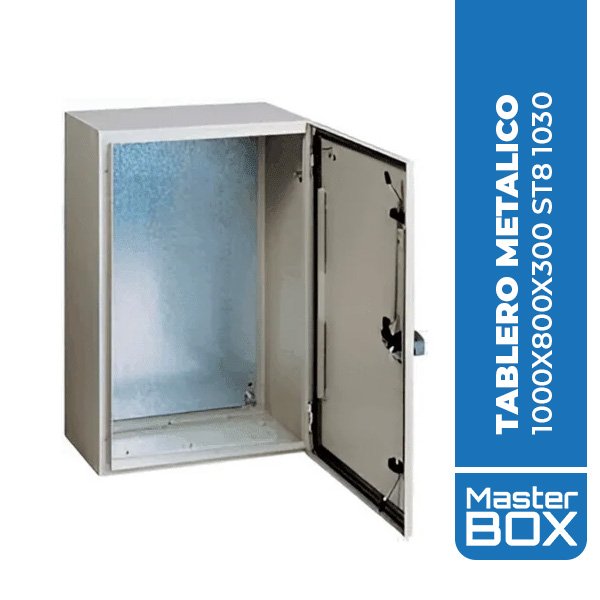 Tablero Metalico Para Adosar De 1000X800X300 ST8 1030 mm C/Pb Ip66, IK10 Ral7035 MB.AE1008030