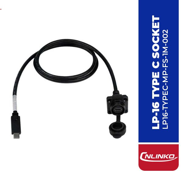 LP-16 TYPE C SOCKET WITH 1M CABLE